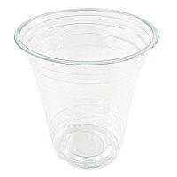 Boardwalk&reg; Clear Plastic Cold Cups, Squat, 12 oz, PET, 1,000/Carton (BWKPET12S)