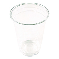 Boardwalk&reg; Clear Plastic PETE Cups, 14 oz, 50/Pack (BWKPET14PK)