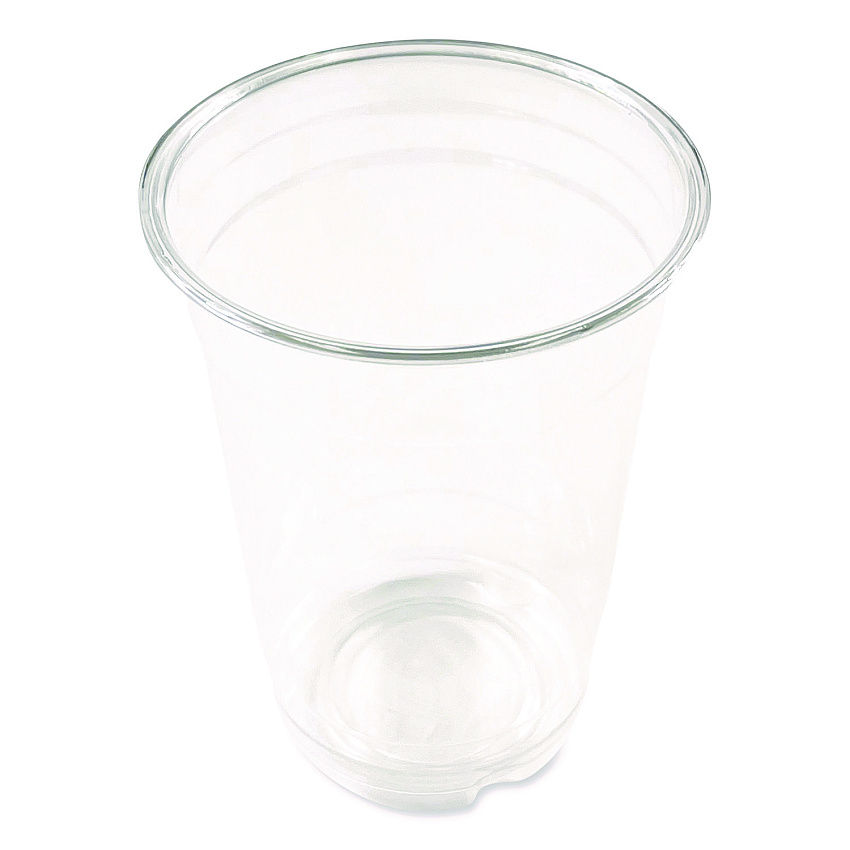 Boardwalk&reg; Clear Plastic PETE Cups, 14 oz, 50/Pack (BWKPET14PK)