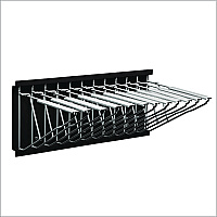 AdirOffice Large File Blueprint Pivot Wall Rack, Assorted Document Sizes Accommodated, 11