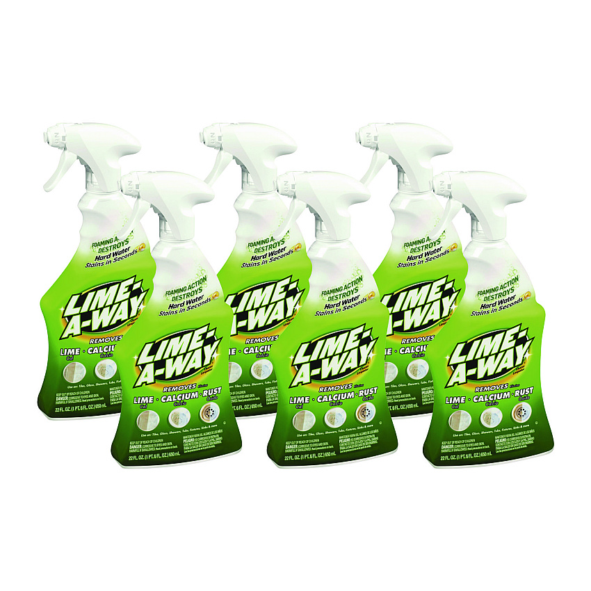 LIME-A-WAY Lime, Calcium and Rust Remover, 22 oz Spray Bottle (87103)