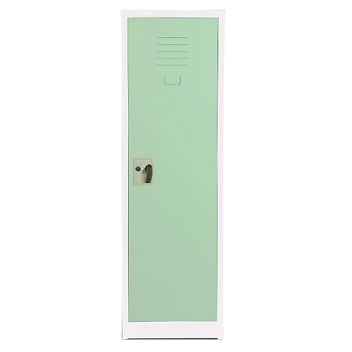 AdirOffice Steel Storage Locker, 1 Compartment, 15 x 15 x 48, Misty Green (I62901MGRN)