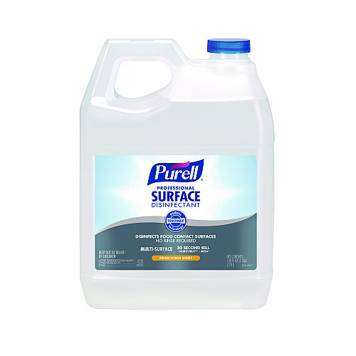 PURELL Professional Surface Disinfectant, Fresh Citrus, 1 gal Bottle (434204EA)