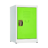 AdirOffice Steel Storage Locker, 1 Compartment, 15 x 15 x 24, Green (I62902GRN)
