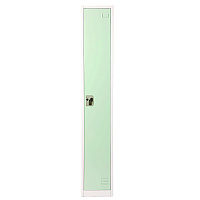 AdirOffice Steel Storage Locker, 1 Compartment, 12 x 12 x 72, Misty Green (I629201MGRN)