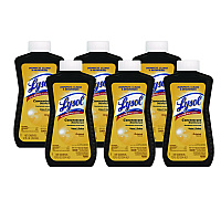 Lysol&reg; Concentrate Disinfectant, 12 oz Bottle, 6/Carton (77500)