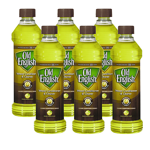 OLD ENGLISH Oil, Furniture, Fresh Lemon, 16 oz Bottle, 6/Carton (75143CT)