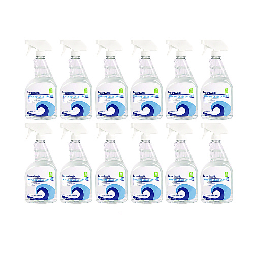 Boardwalk&reg; Natural Glass Cleaner, 32 oz Trigger, 12 Bottles (BWK47112G)