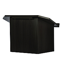 AdirOffice Foldable Tabletop Podium Lectern Speaker Stand, 27 x 16 x 19, Black (I66105BLK)