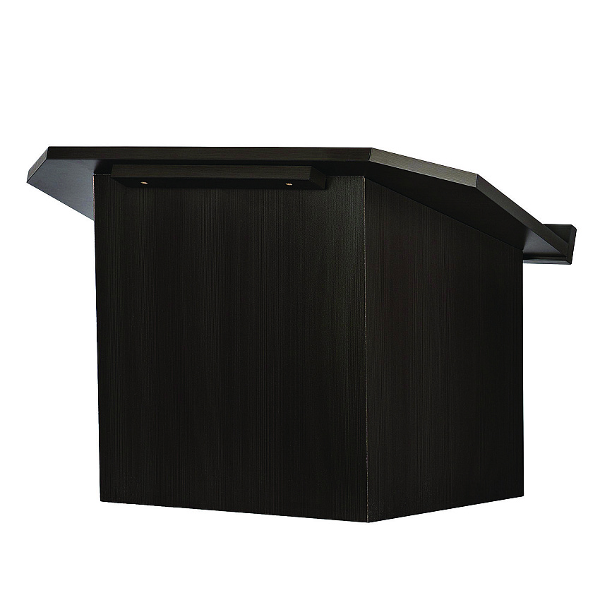 AdirOffice Foldable Tabletop Podium Lectern Speaker Stand, 27 x 16 x 19, Black (I66105BLK)