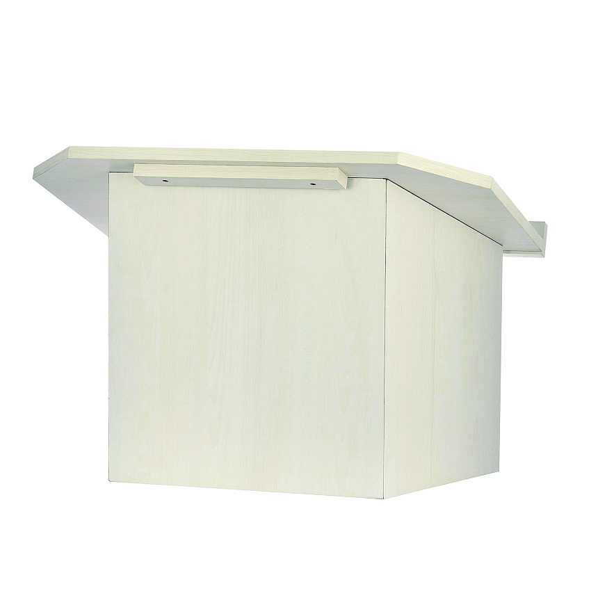 AdirOffice Foldable Tabletop Podium Lectern Speaker Stand, 27 x 16 x 19, White (I66105WHI)