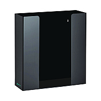 AdirMed Acrylic Glove Dispenser, Double Box Capacity, 10.2 x 3.5 x 10.8, Black (I90202BLK)