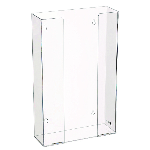 AdirMed Acrylic Glove Dispenser, Triple Box Capacity, 10.2 x 3.5 x 16.1, Clear (I90203)