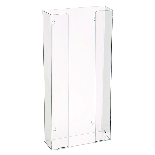 AdirMed Acrylic Glove Dispenser, Quad Box Capacity, 10.2 x 3.5 x 21.1, Clear (I90204)
