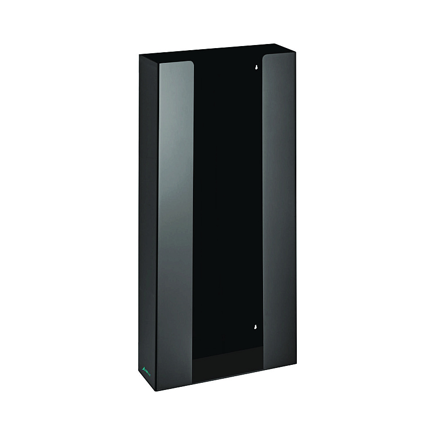 AdirMed Acrylic Glove Dispenser, Quad Box Capacity, 10.2 x 3.5 x 21.1, Black (I90204BLK)