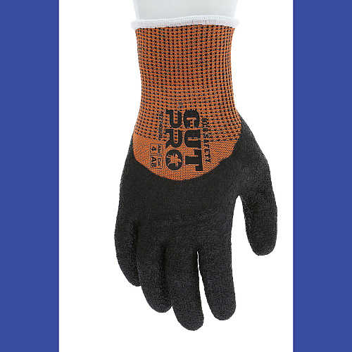 MCR Safety Cut Pro 92743LT Gloves, Large, Black/Orange, Dozen (92743LTL)
