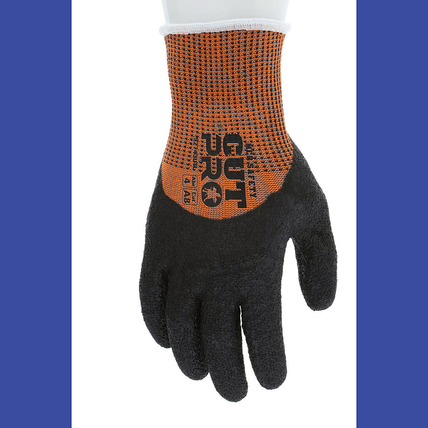 MCR Safety Cut Pro 92743LT Gloves, X-Large, Black/Orange, Dozen (92743LTXL)