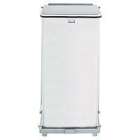 Rubbermaid Commercial Defenders Heavy-Duty Steel Step Can, 6.5 gal, Stainless Steel (ST12SSPL)