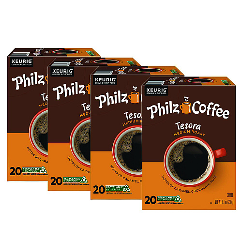 Philz Coffee Tesora K-Cups, 80/Carton (0120CT)