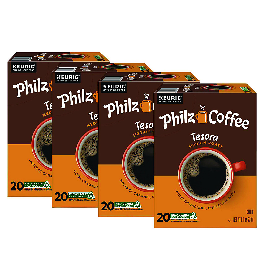 Philz Coffee Tesora K-Cups, 80/Carton (0120CT)