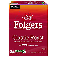 Folgers Gourmet Selections Classic Roast Coffee K-Cups, 24/Box (6685)