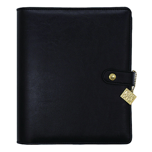 PUKKA PAD A5 Planner, 10.24 x 9.25, Black Cover, 12-Month (9109CD)