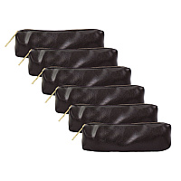PUKKA PAD Pencil Case, 7.9" x 2" x 2", Black (9113CD)