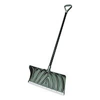 Suncast Steel Core Snow Pusher with Wear Strip, 24