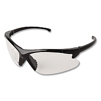 KleenGuard V60 30-06 Dual Readers Safety Glasses, 1.5+ Diopter, Black Half Frame, Clear Dual Lens, 6/Box (20387)