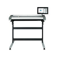 HP HD Pro2 42" Scanner, Scans Up to 42" Wide, 1200 dpi Optical Resolution (5EK00D)