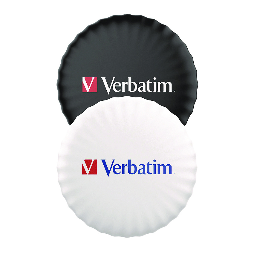 Verbatim My Finder Bluetooth Coin Tracker for Apple iOS, Black/White, 2/Pack (32134)