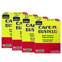 Cafe Bustelo Espresso Style K-Cups, 96/Carton (6106CT)