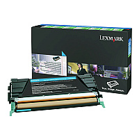 Lexmark 24B5804 Return Program High-Yield Toner, 10,000 Page-Yield, Cyan