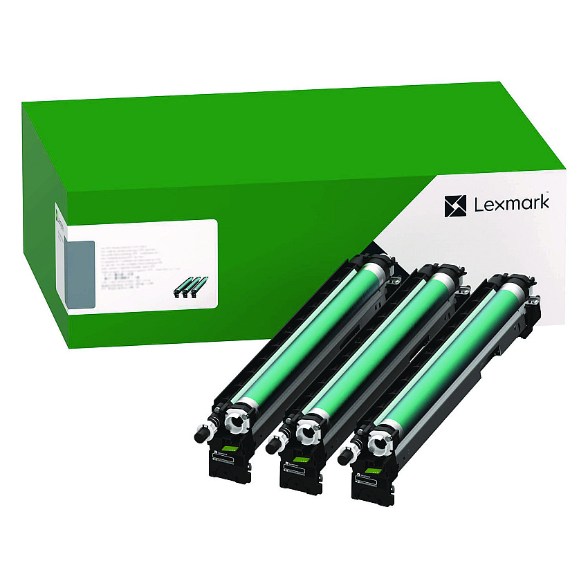 Lexmark 85D0Q00 Photoconductor Unit, 87,000 Page-Yield, Black, 3/Box