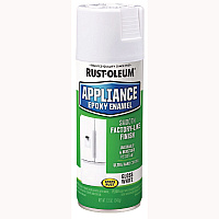 Rust-Oleum Specialty Appliance Epoxy Spray Paint, Gloss White, 12 oz Aerosol Can, 6/Carton (7881830)