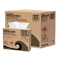 Boardwalk DRC Wipers, 1-Ply, 9.75 x 16.25, White, 100/Box, 8 Boxes/Carton (BWKDRC800W)