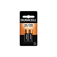 Duracell Specialty Alkaline Battery, 21/23, 12 V, 2/Pack (MN21B2PK)
