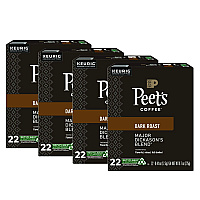 Peet's Coffee & Tea Major Dickason's Blend K-Cups, Regular, 88/Carton (6547CT)