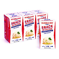Bumble Bee Snack on the Run Chicken Salad Kit with Crackers, 3.5 oz Box, 6/Carton (22002355)