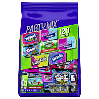 Nerds Party Mix Stand Up Bag, Assorted Fruity, 40.98 oz Bag, 120 Pieces (22002359)
