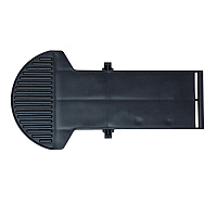 Rubbermaid Commercial Pedal for the 18 and 23 Gallon Step-On Cans, 6 x 12 x 1.5, Black (6145L3)