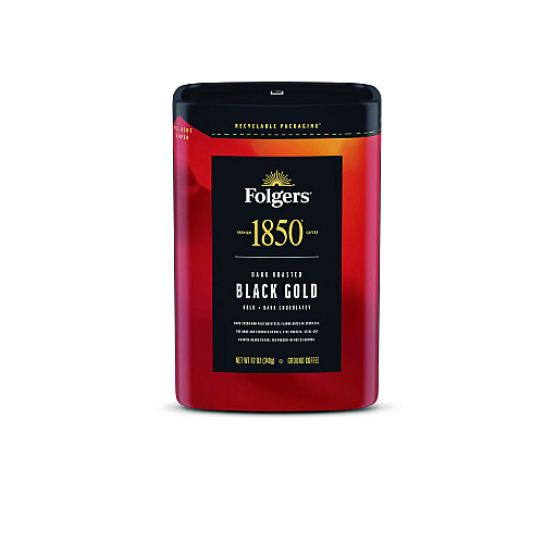 1850 Coffee, Black Gold, 12 oz Bag (12722EA)