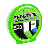 Duck FrogTape Multi-Surface Painting Tape, 1.41" x 45 yds, Green (1396747)