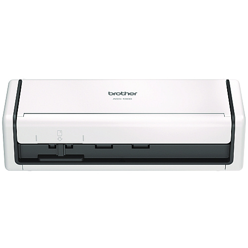 Brother ADS-1300 Compact Desktop Scanner, 600 dpi x 600 dpi Optical Resolution, 20-Sheet Duplex Auto Document Feeder
