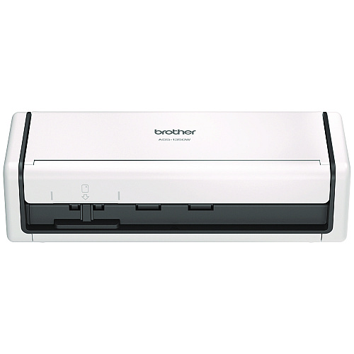 Brother ADS-1350W Compact Desktop Scanner, 600 dpi x 600 dpi Optical Resolution, 20-Sheet Duplex Auto Document Feeder