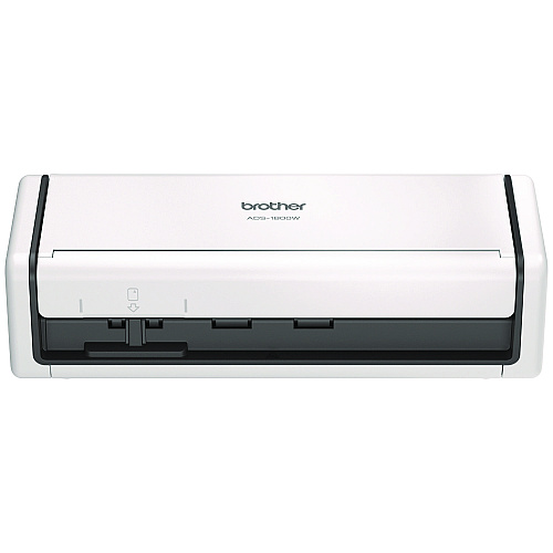 Brother ADS-1800W Compact Desktop Scanner, 600 dpi x 600 dpi Optical Resolution, 20-Sheet Duplex Auto Document Feeder