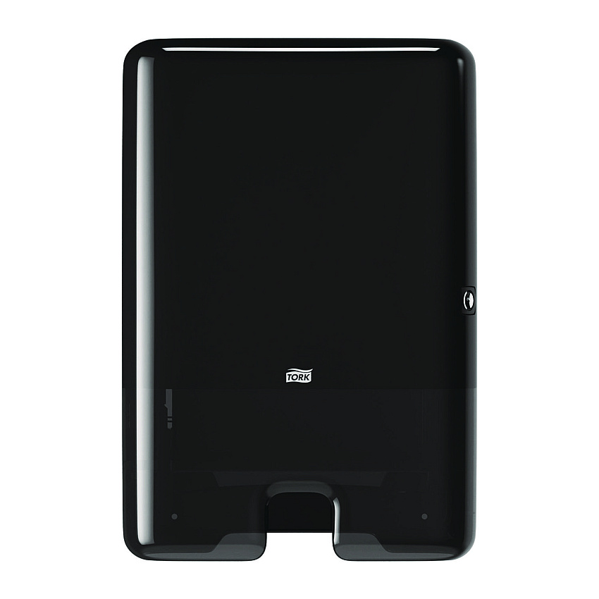 Tork Xpress Multifold Hand Towel Dispenser H2, 11.9 x 4 x 17.5, Black (553028)