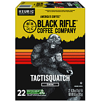 Black Rifle Coffee Company Tactisquatch Coffee K-Cups, 22/Box (0490)