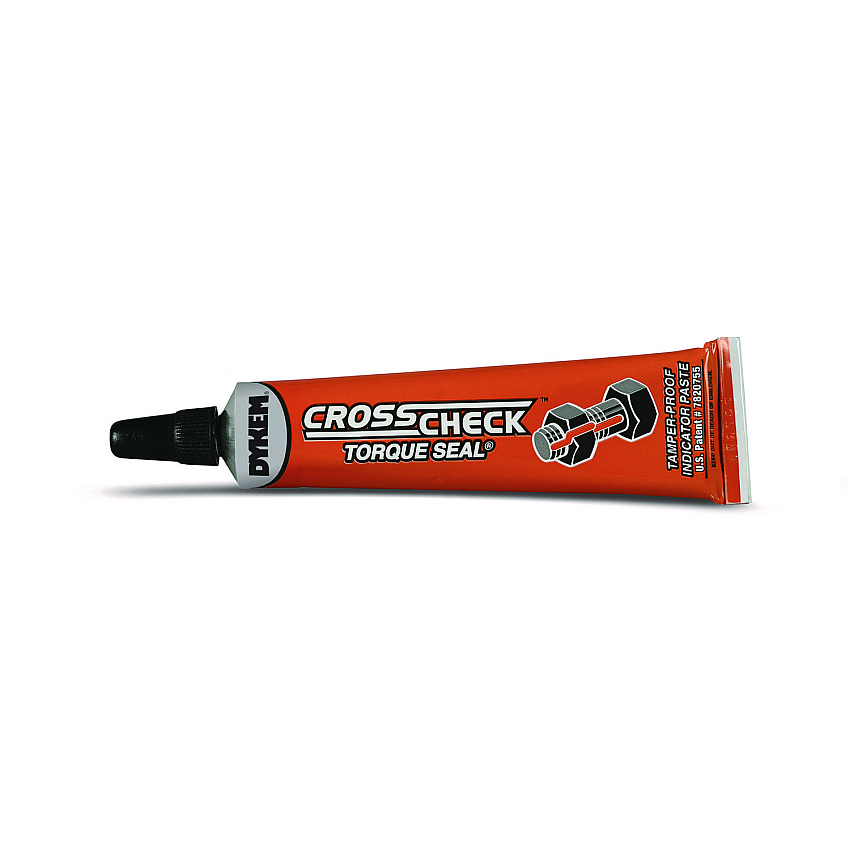 DYKEM Cross Check Torque Seal Tamper-Proof Indicator Paste, 1 oz Tube, Orange, 24/Carton (83314)