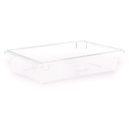 Carlisle StorPlus Polycarbonate Food Storage Container, 8.5 gal, 18 x 26 x 6, Clear, Plastic (1062107)